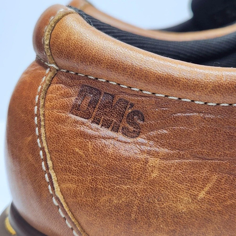 Dr. Martens Shoes Mens Size 10 Brown Leather Lace Up Chunky Sole Casual 11306